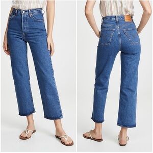 NWT Women’s Levi’s Ribcage Straight Ankle. Size 23